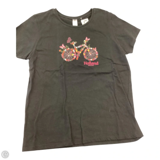 Top Short Sleeve By Bc Clothing Company In Black, Size: Xl