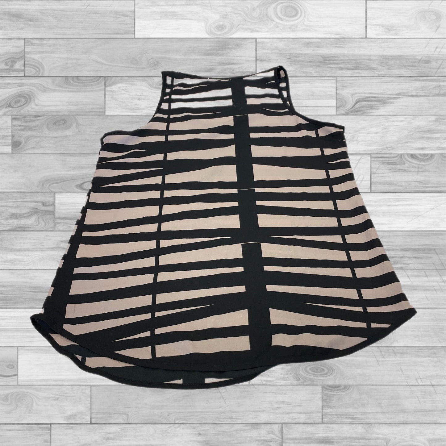 Top Sleeveless By Clothes Mentor In Striped Pattern, Size: L