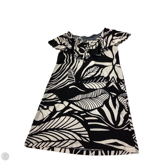 Dress Casual Short By Clothes Mentor In Black & White, Size: M