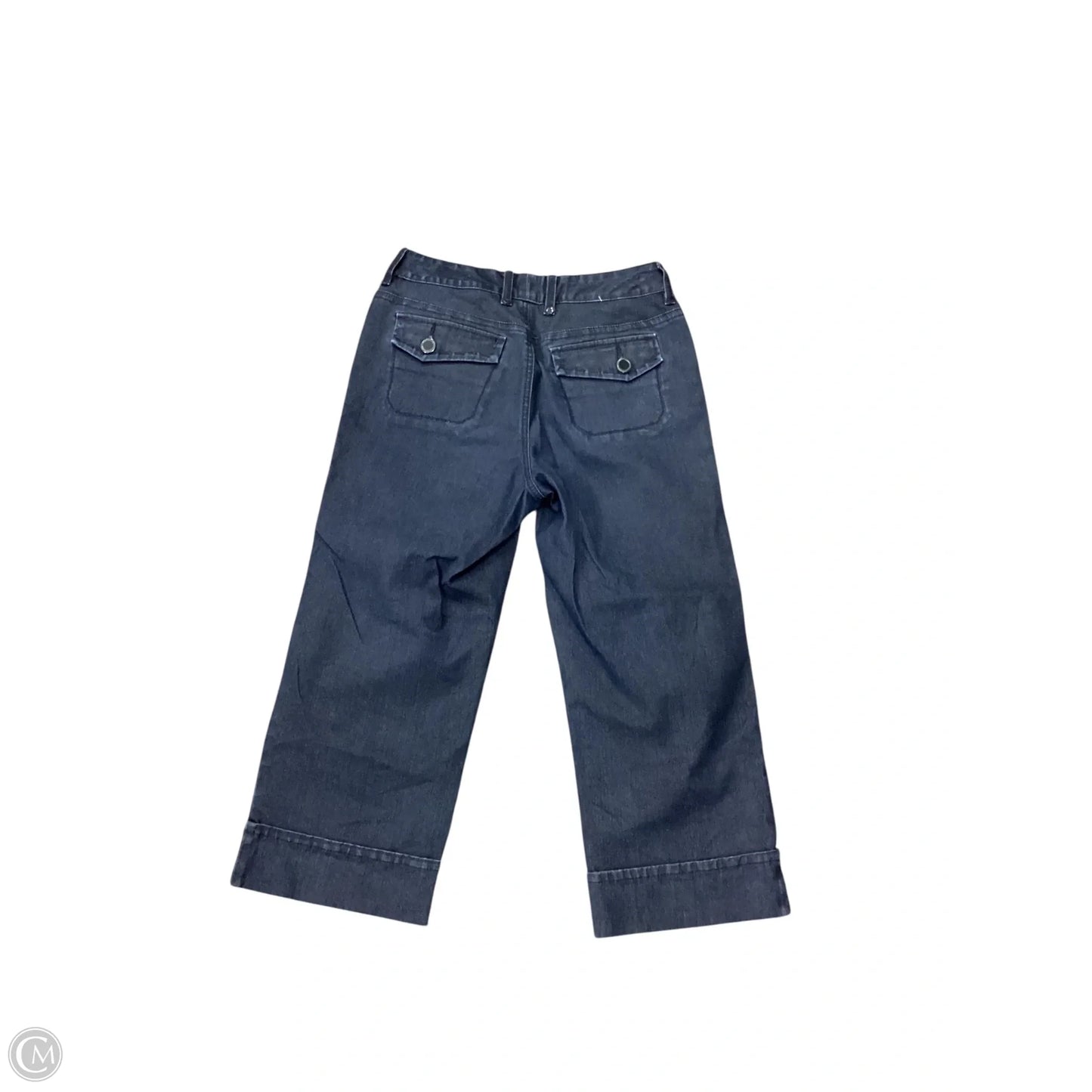 Capris By Chicos In Blue Denim, Size: S