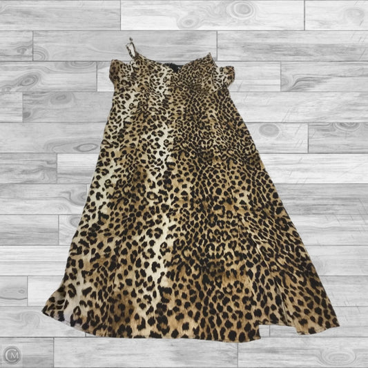 Dress Casual Short By Express In Animal Print, Size: Xs
