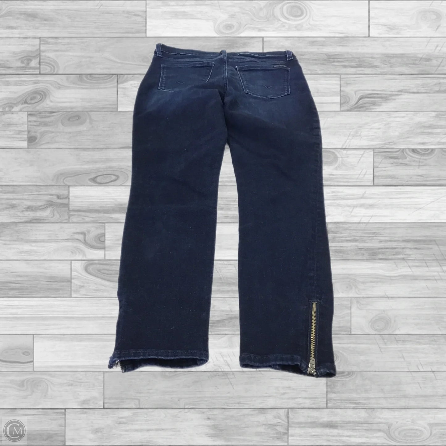 Jeans Skinny By Hudson In Blue Denim, Size: 6