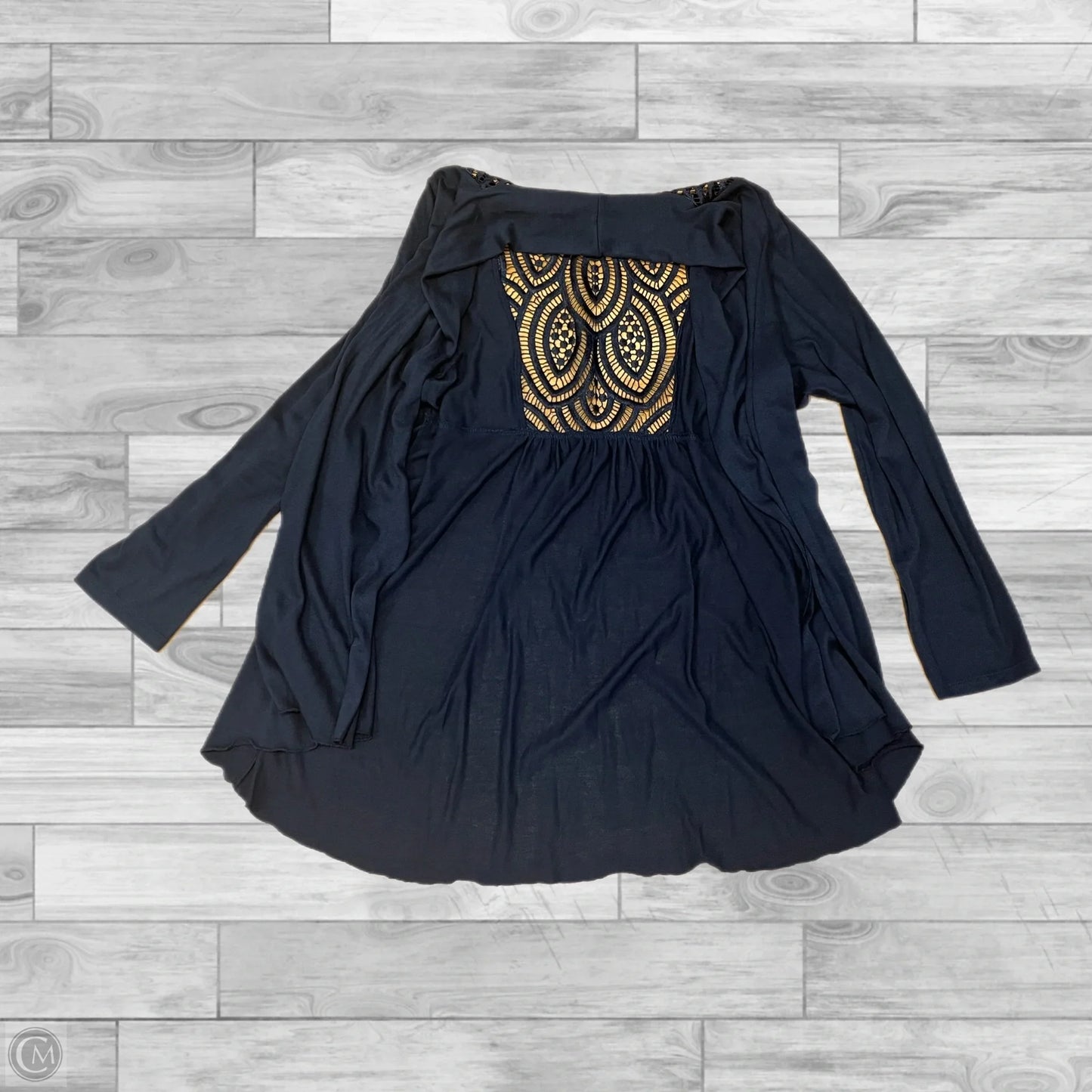 Cardigan By Cmc In Blue, Size: 3x