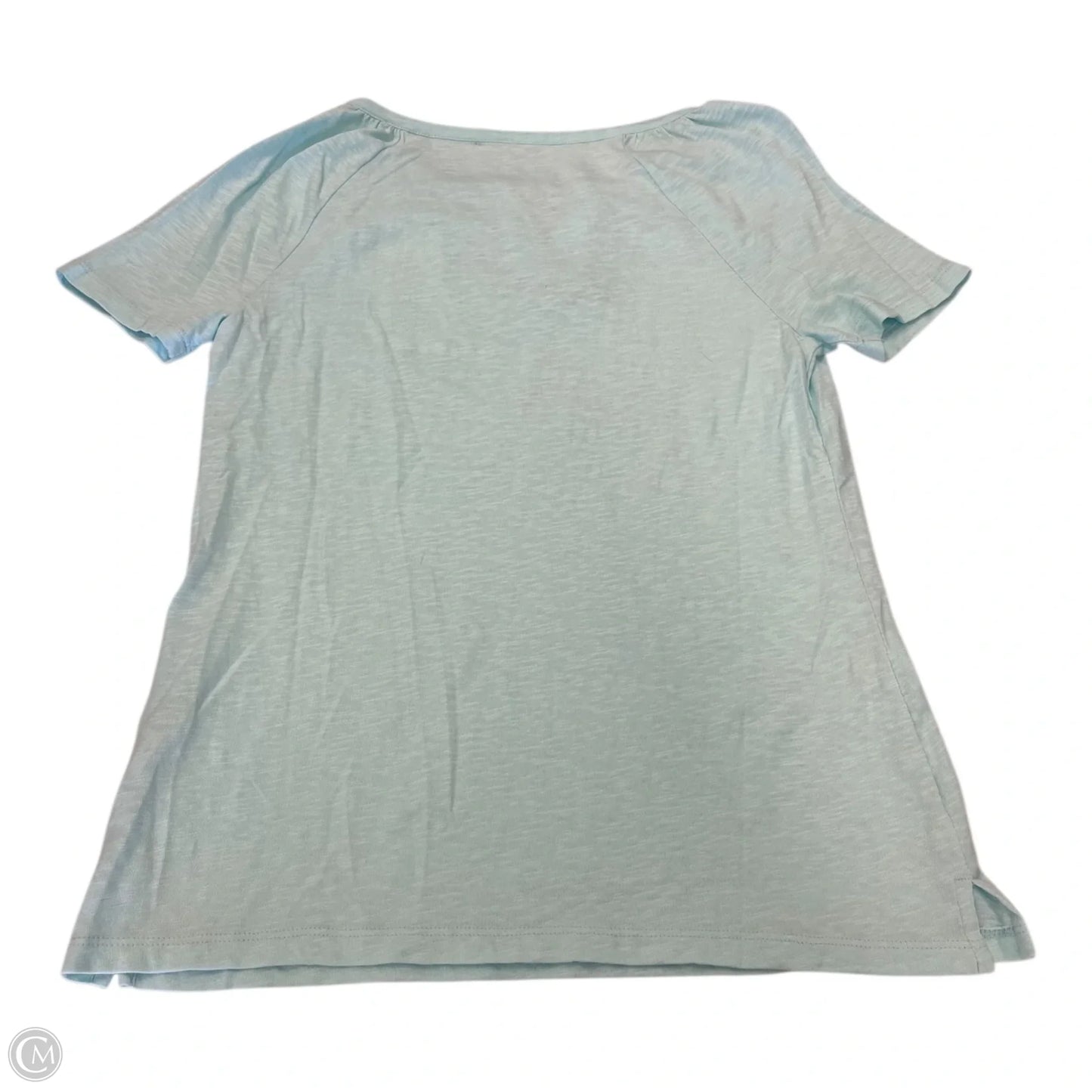 Top Short Sleeve By Talbots In Blue, Size: Xs
