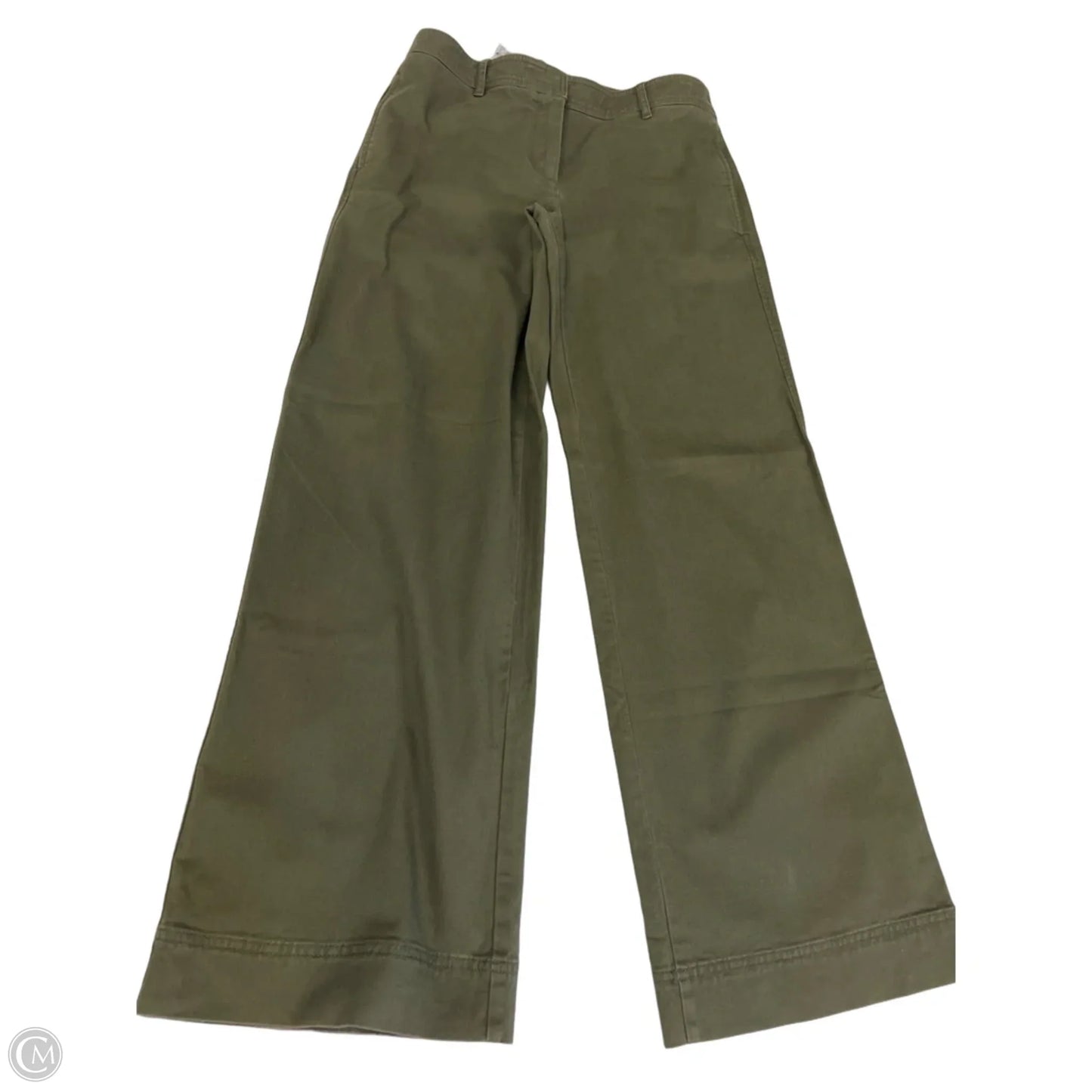 Pants Wide Leg By Ann Taylor In Green, Size: 4