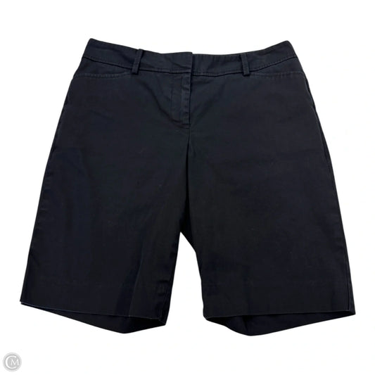 Shorts By Talbots In Black, Size: 6petite
