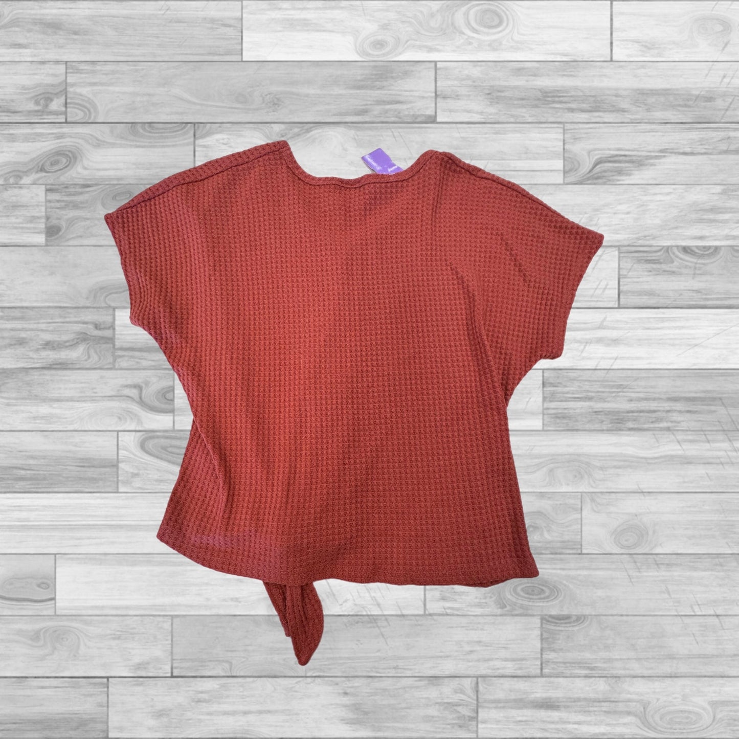 Top Short Sleeve By Paper Crane In Red, Size: S