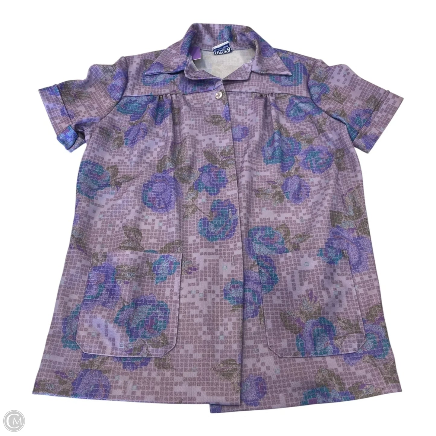 Top Short Sleeve By Clothes Mentor In Purple, Size: S