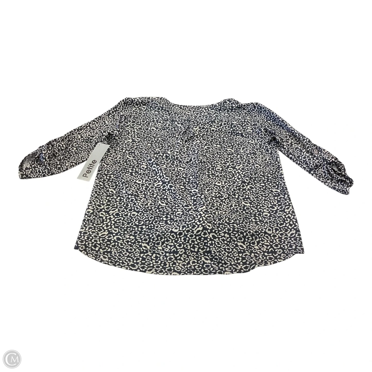 Top Short Sleeve By Clothes Mentor In Green, Size: Petite   S