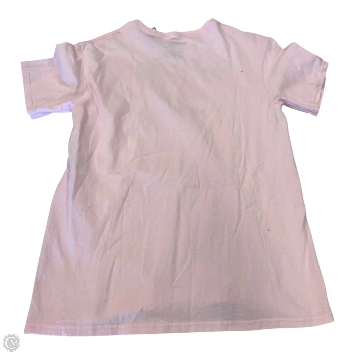 Top Short Sleeve Basic By Clothes Mentor In Pink, Size: M