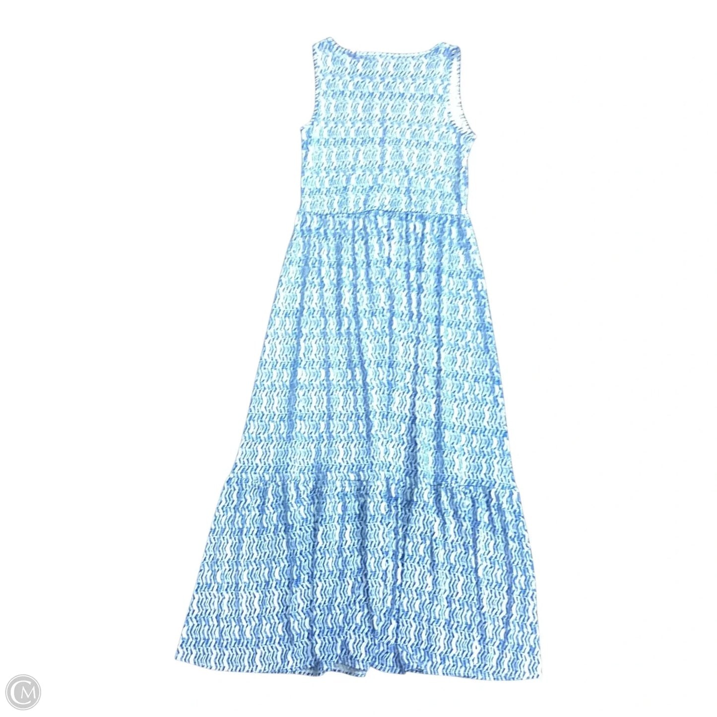 Dress Casual Maxi By Chicos In Blue, Size: 0 small