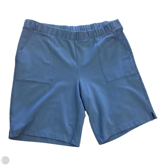 Shorts By J. Jill In Blue, Size: L