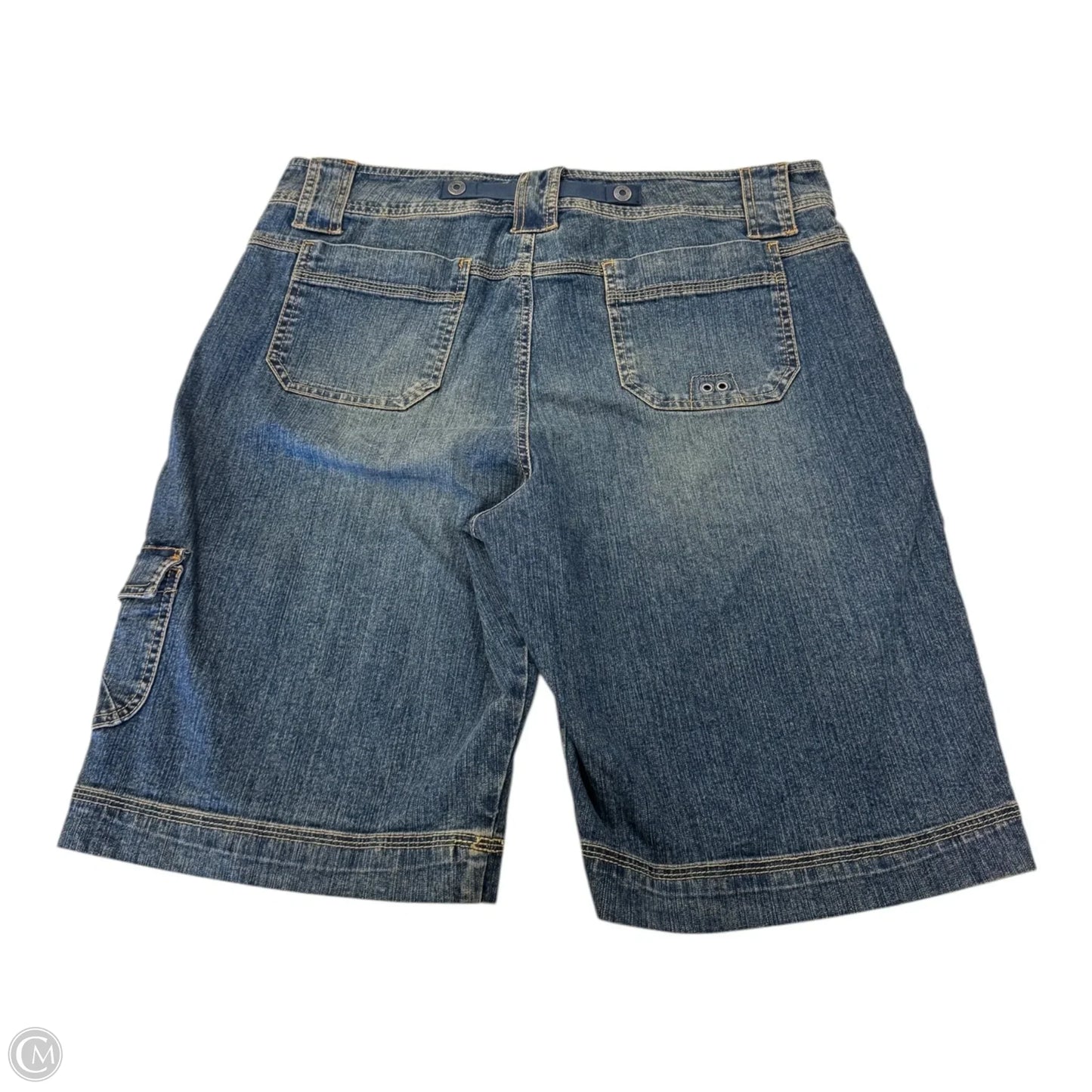 Shorts By Gloria Vanderbilt In Blue Denim, Size: 16