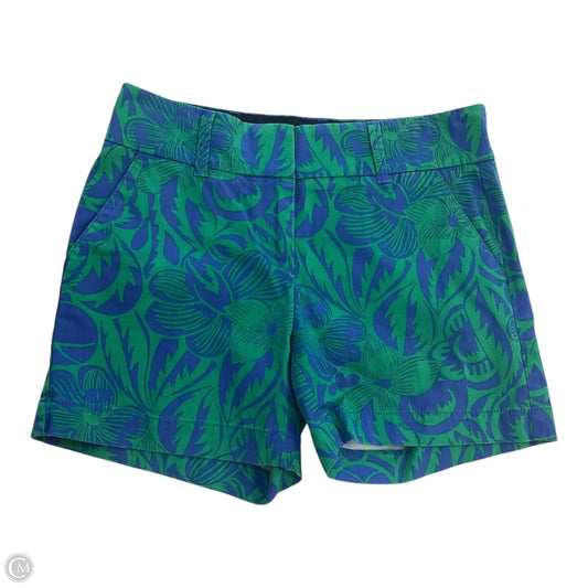 Shorts By Talbots In Blue & Green, Size: 2p