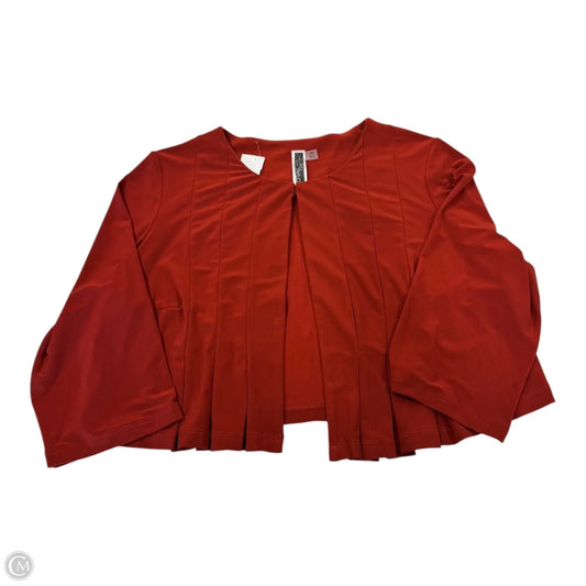 Cardigan By Julian Taylor In Red, Size: 16