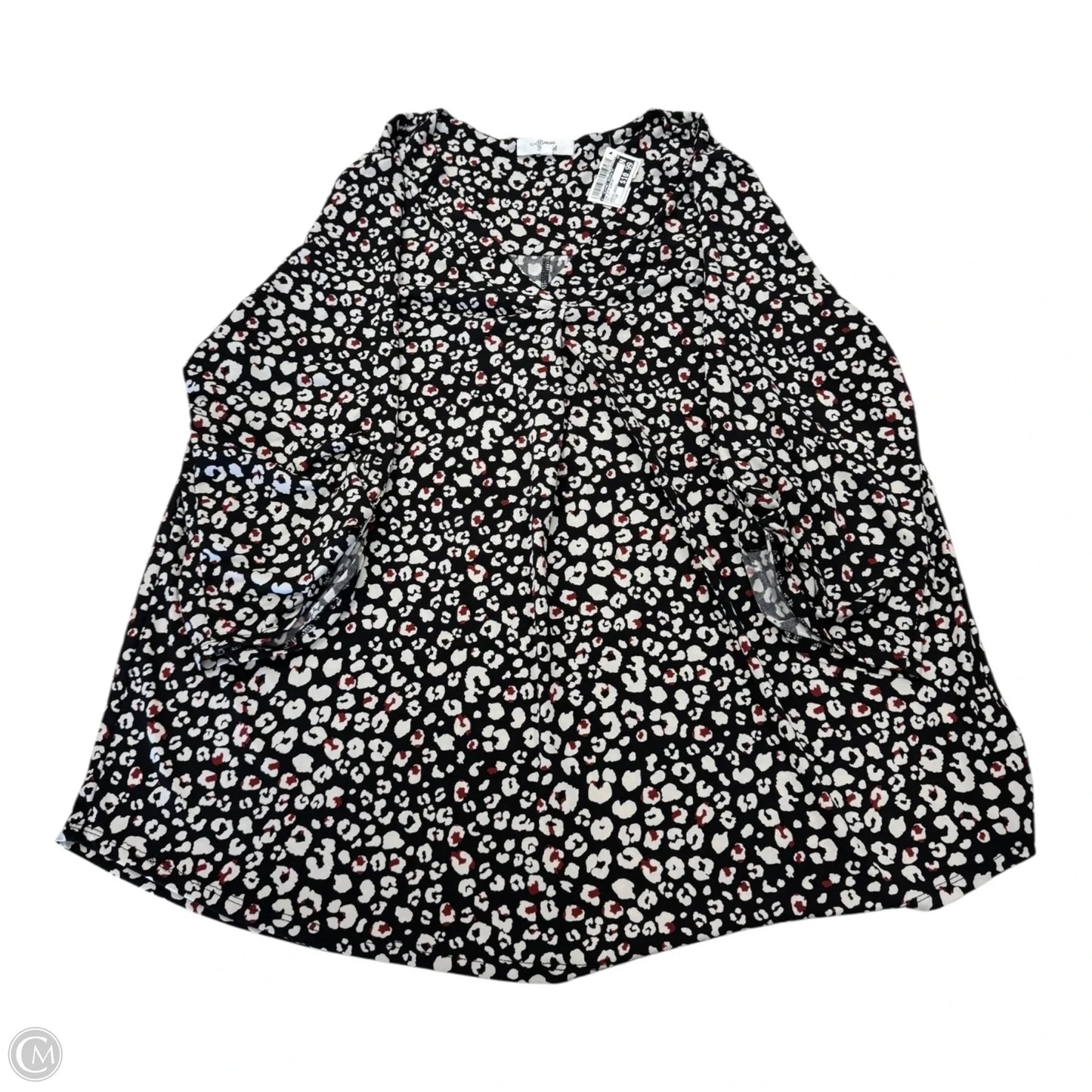 Top 3/4 Sleeve By Clothes Mentor In Multi-colored, Size: 2x