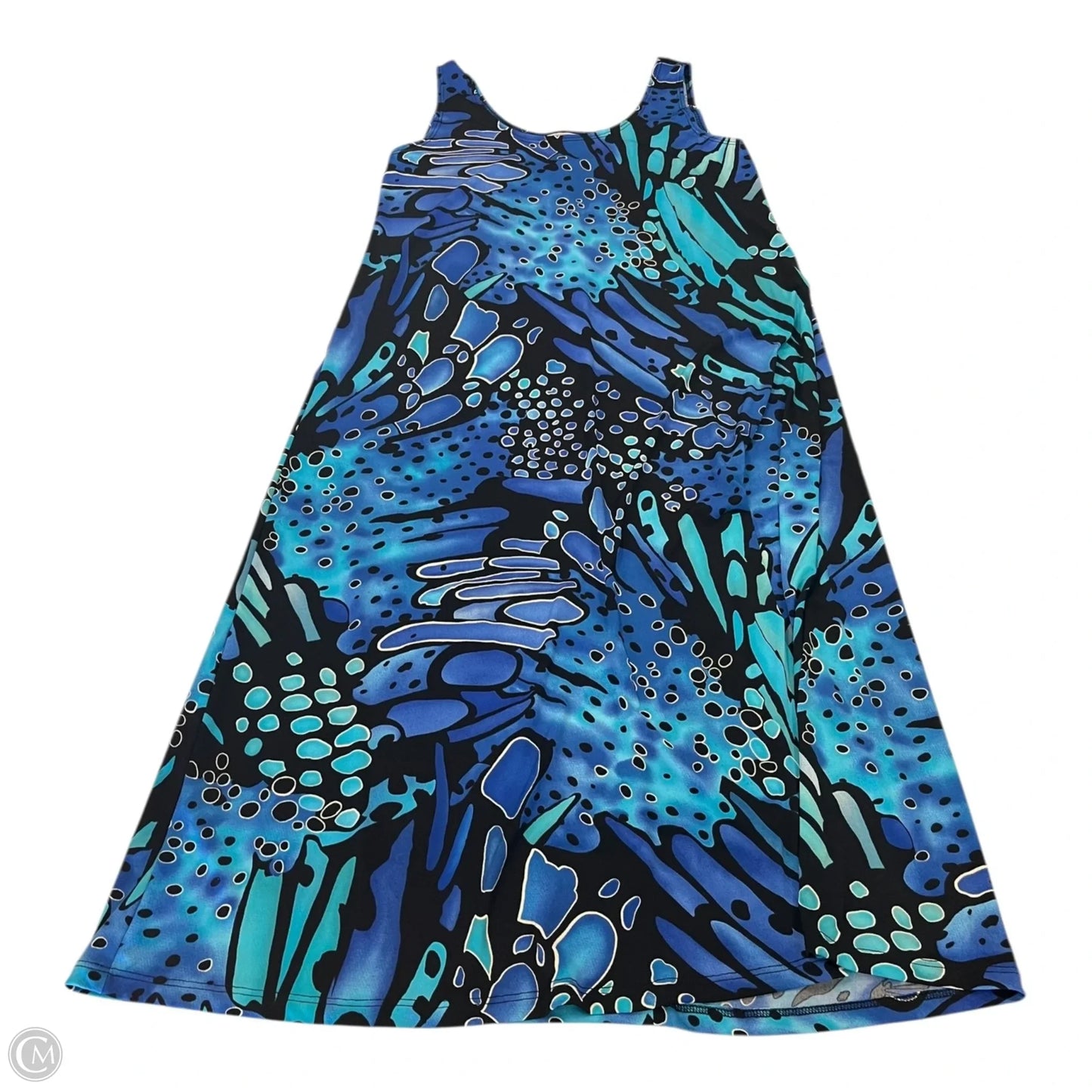 Dress Casual Midi By Clothes Mentor In Blue, Size: S