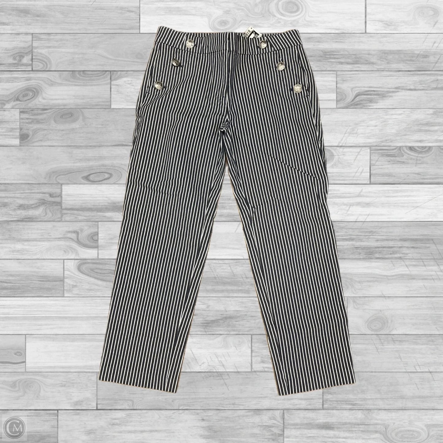 Pants Other By Loft In Striped Pattern, Size: Xs