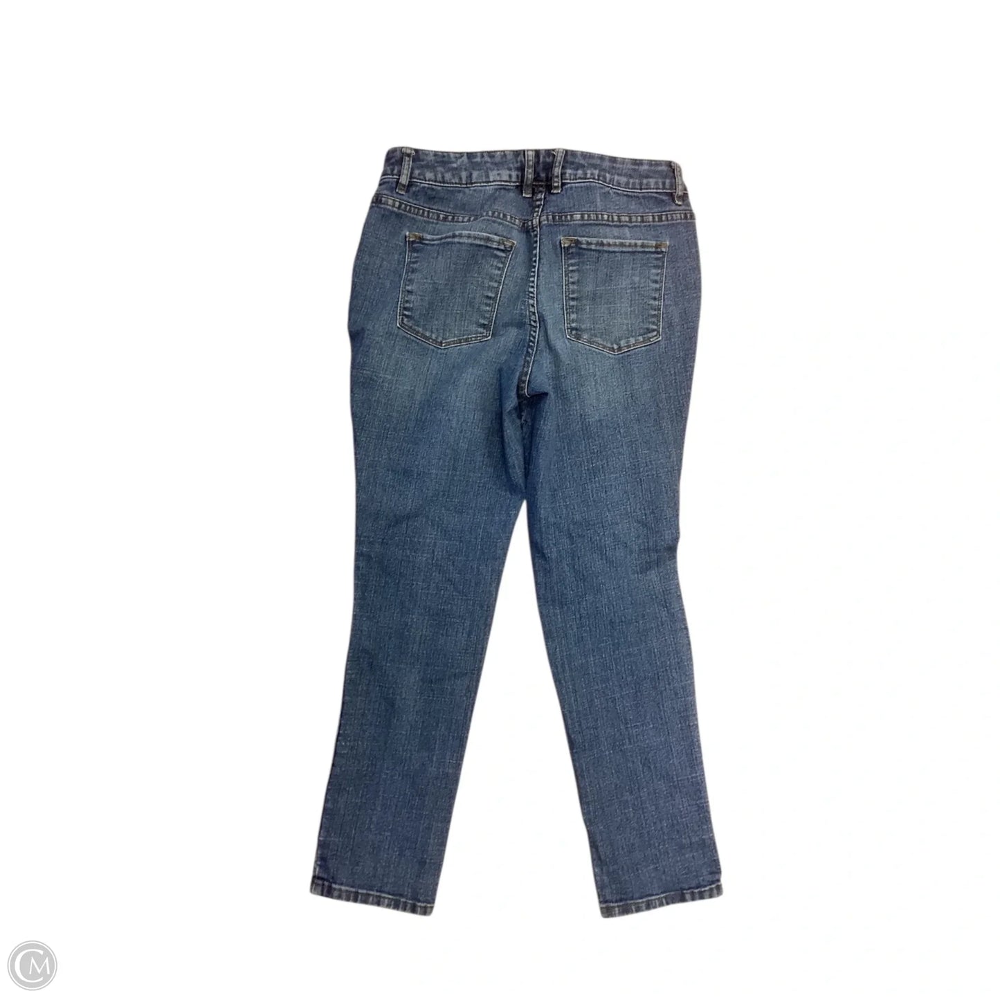 Jeans Straight By Liz Claiborne In Blue, Size: 6p