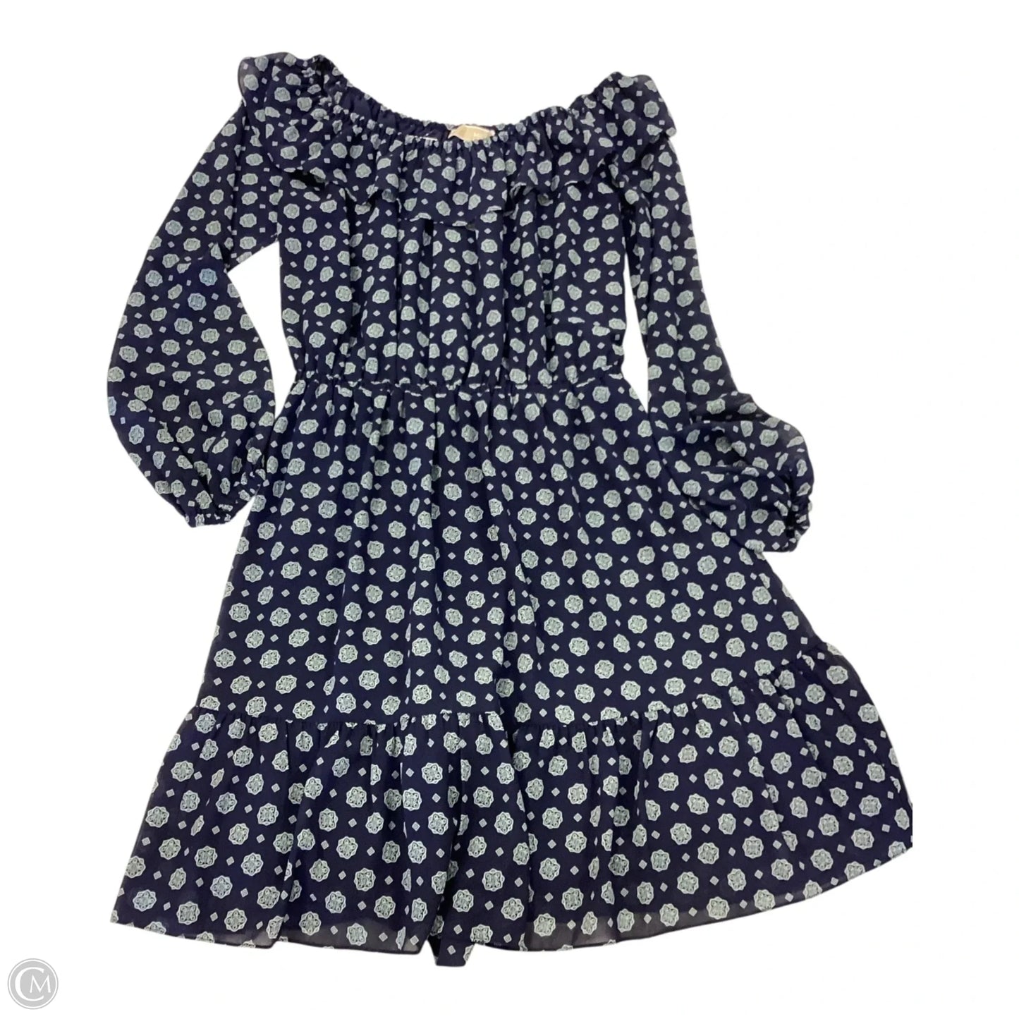 Dress Casual Short By Michael By Michael Kors In Blue, Size: M