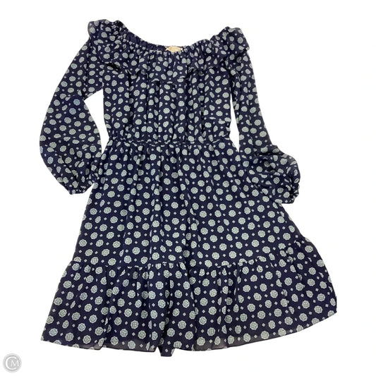 Dress Casual Short By Michael By Michael Kors In Blue, Size: M