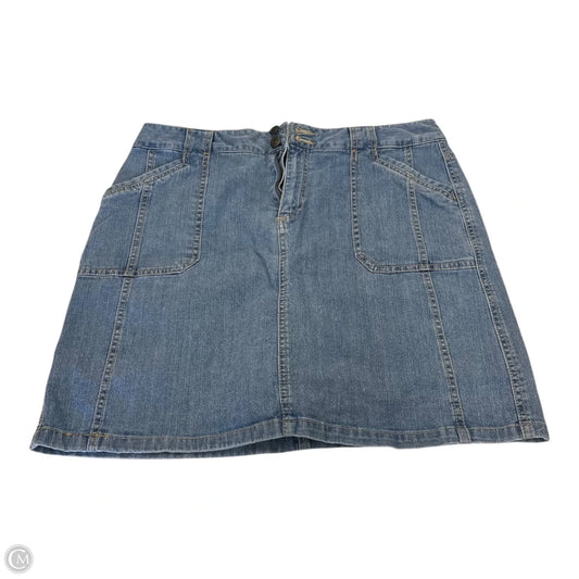 Skort By Croft And Barrow In Blue, Size: 14