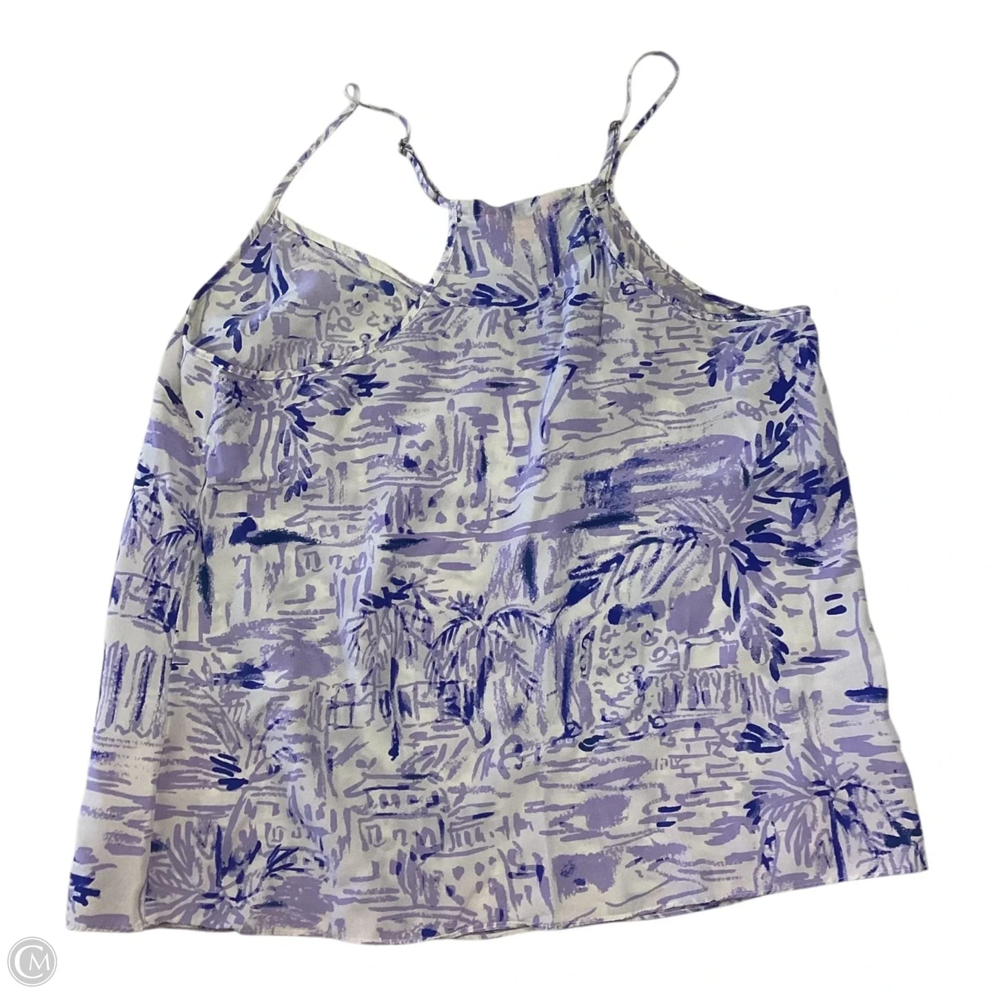 Tank Top Designer By Lilly Pulitzer In Purple, Size: M