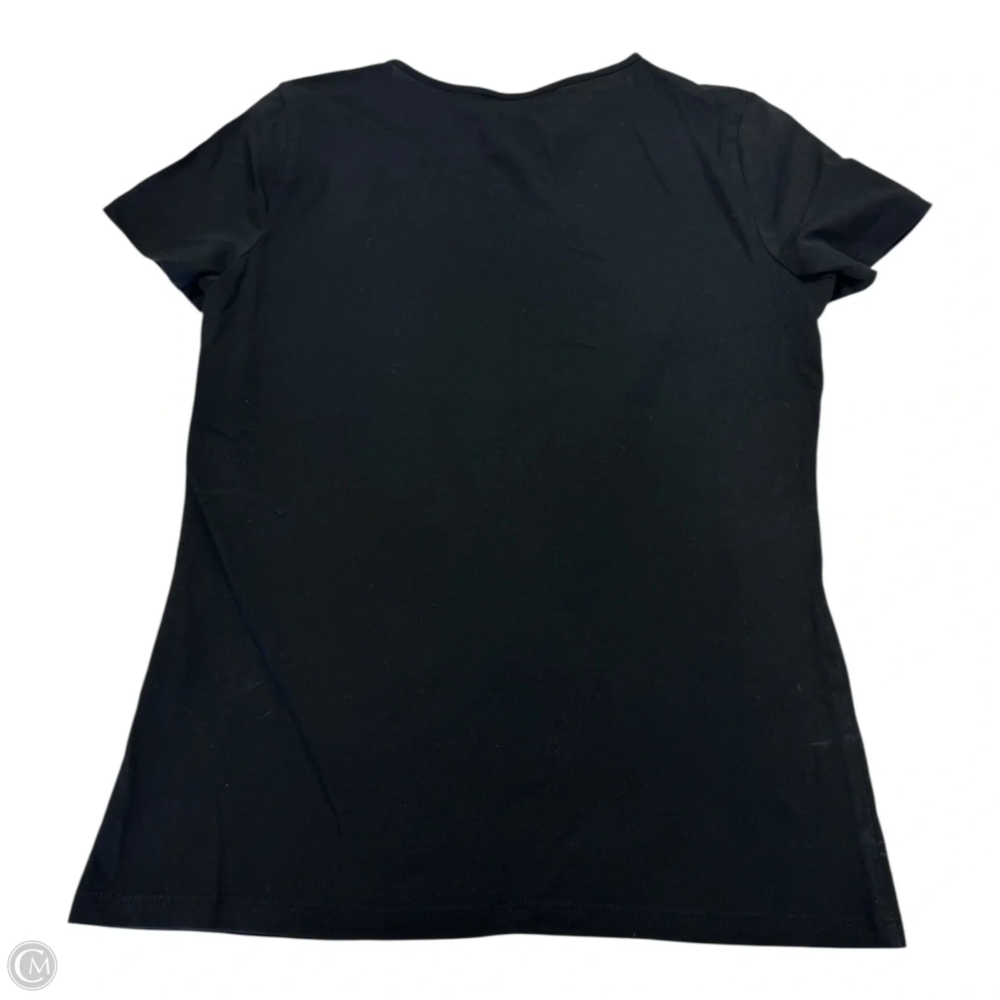 Top Short Sleeve Basic By Ralph Lauren In Black, Size: S