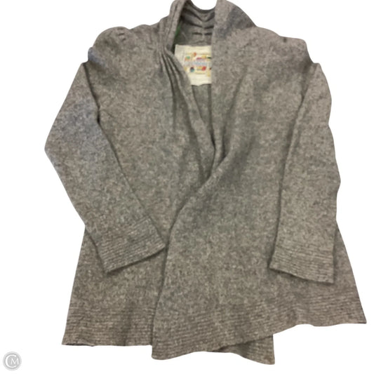 Cardigan By Clothes Mentor In Grey, Size: L