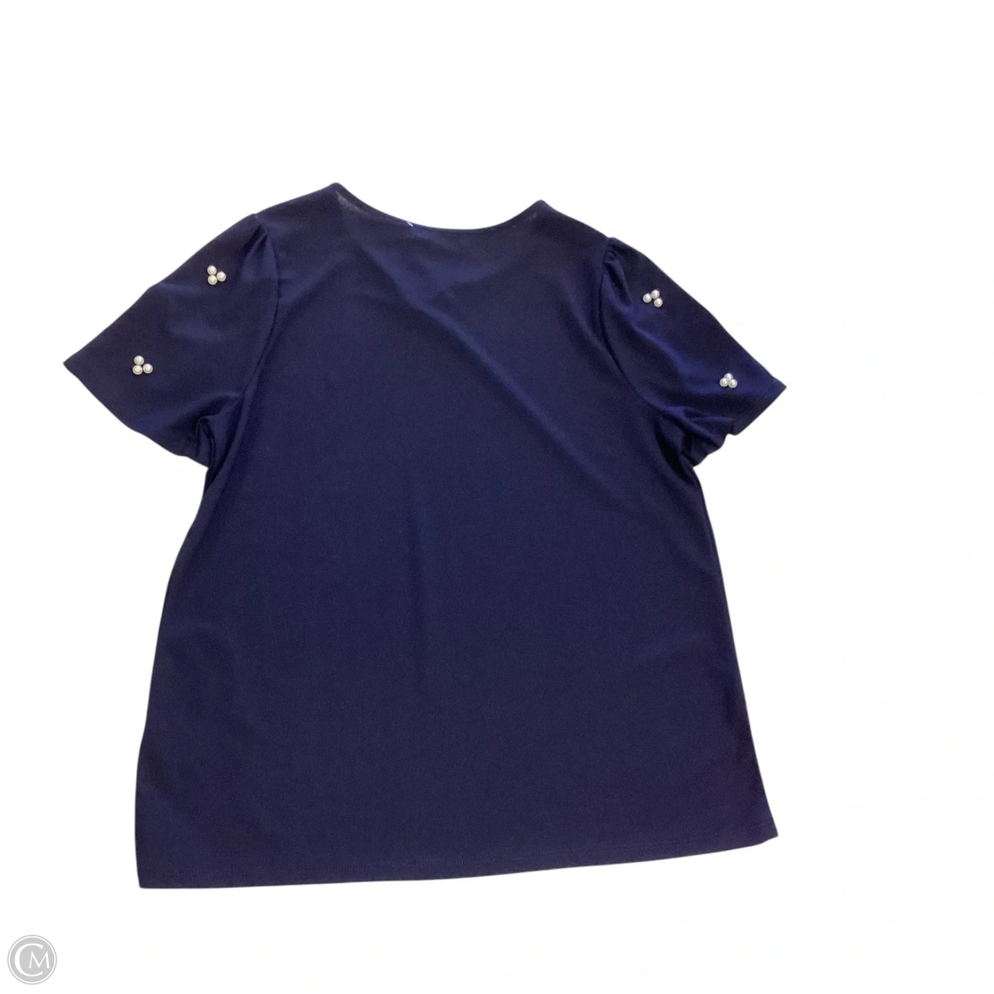 Top Short Sleeve By 89th And Madison In Navy, Size: M