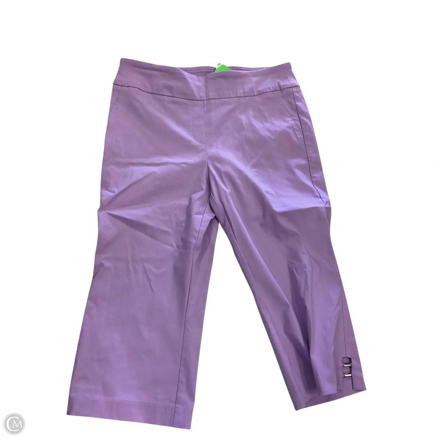 Capris By Counterparts In Purple, Size: 10p