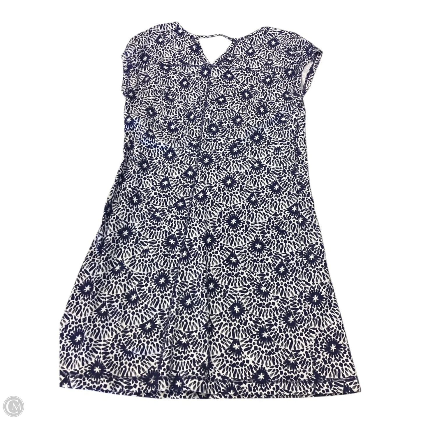 Dress Casual Short By Talbots In Blue & White, Size: S