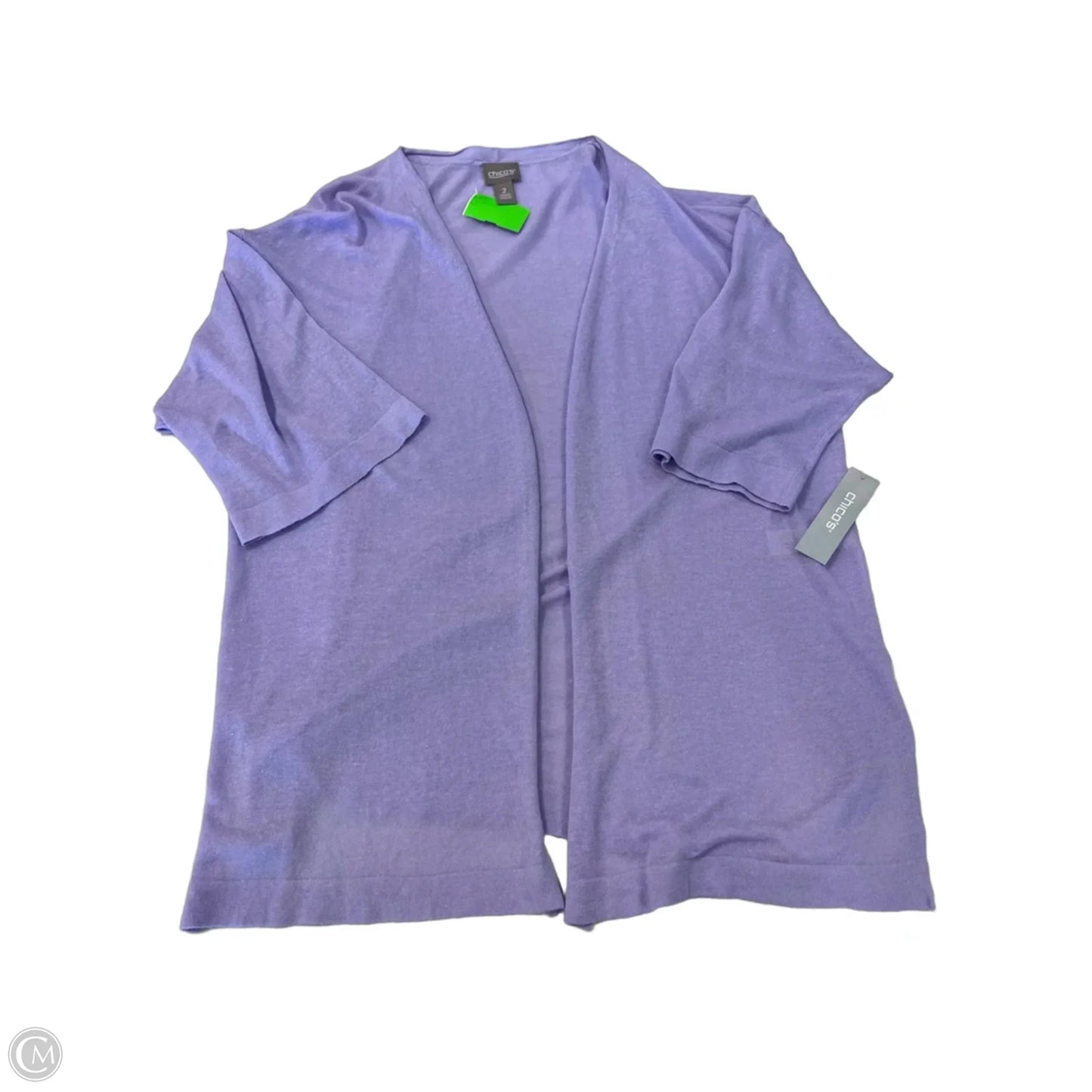 Cardigan By Chicos In Purple, Size: L