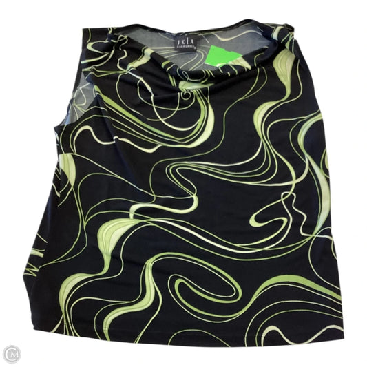 Top Sleeveless By Jkla California In Black, Size: L