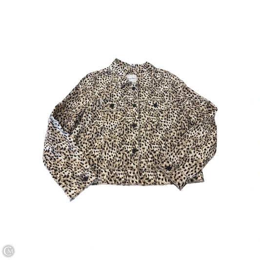 Jacket Other By Tommy Bahama In Animal Print, Size: Xl