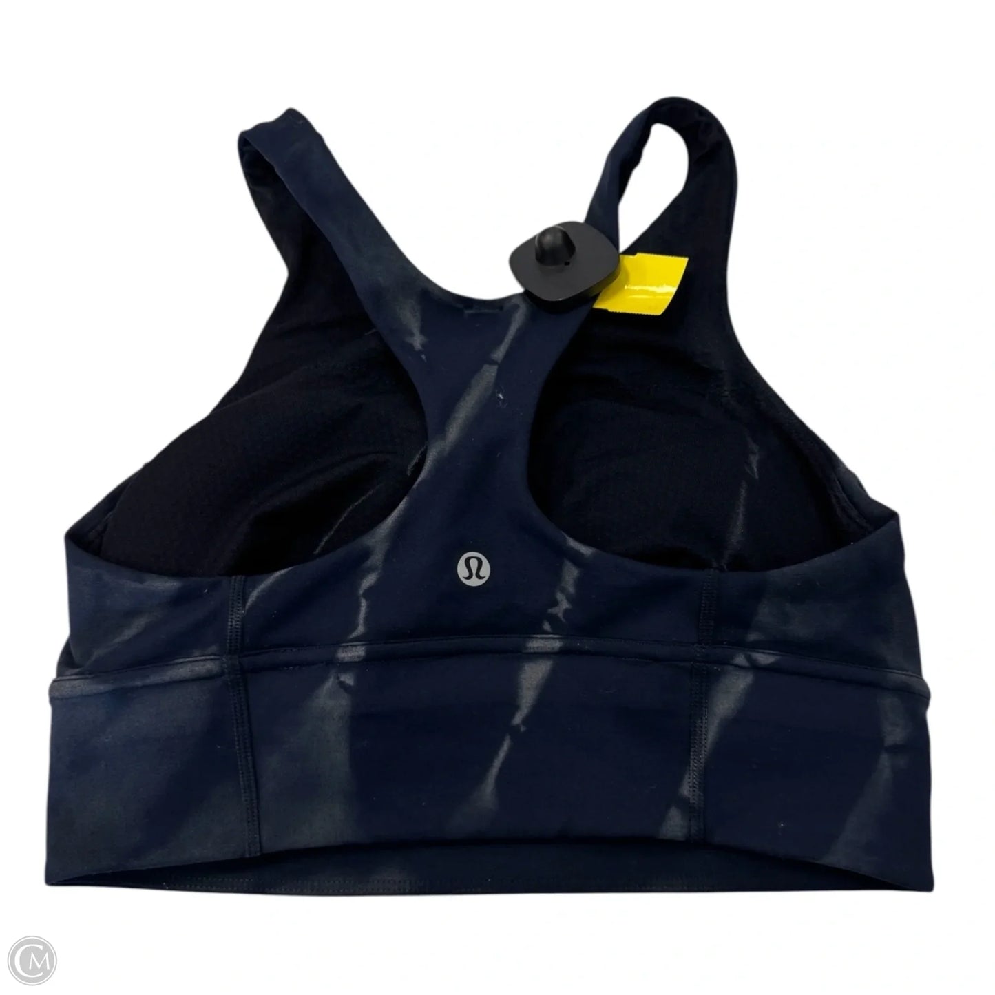 Athletic Bra By Lululemon In Blue & Grey, Size: 6
