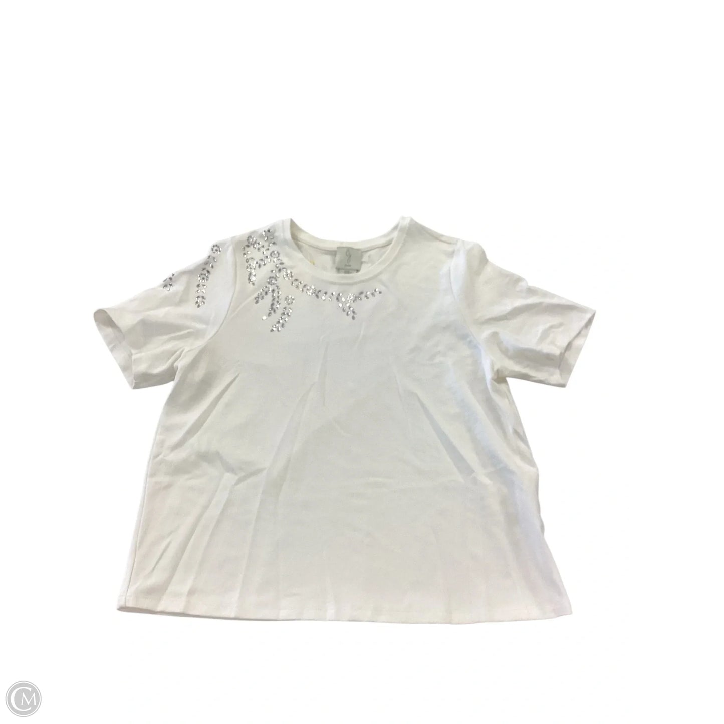 Top Short Sleeve By Joie In Cream, Size: M