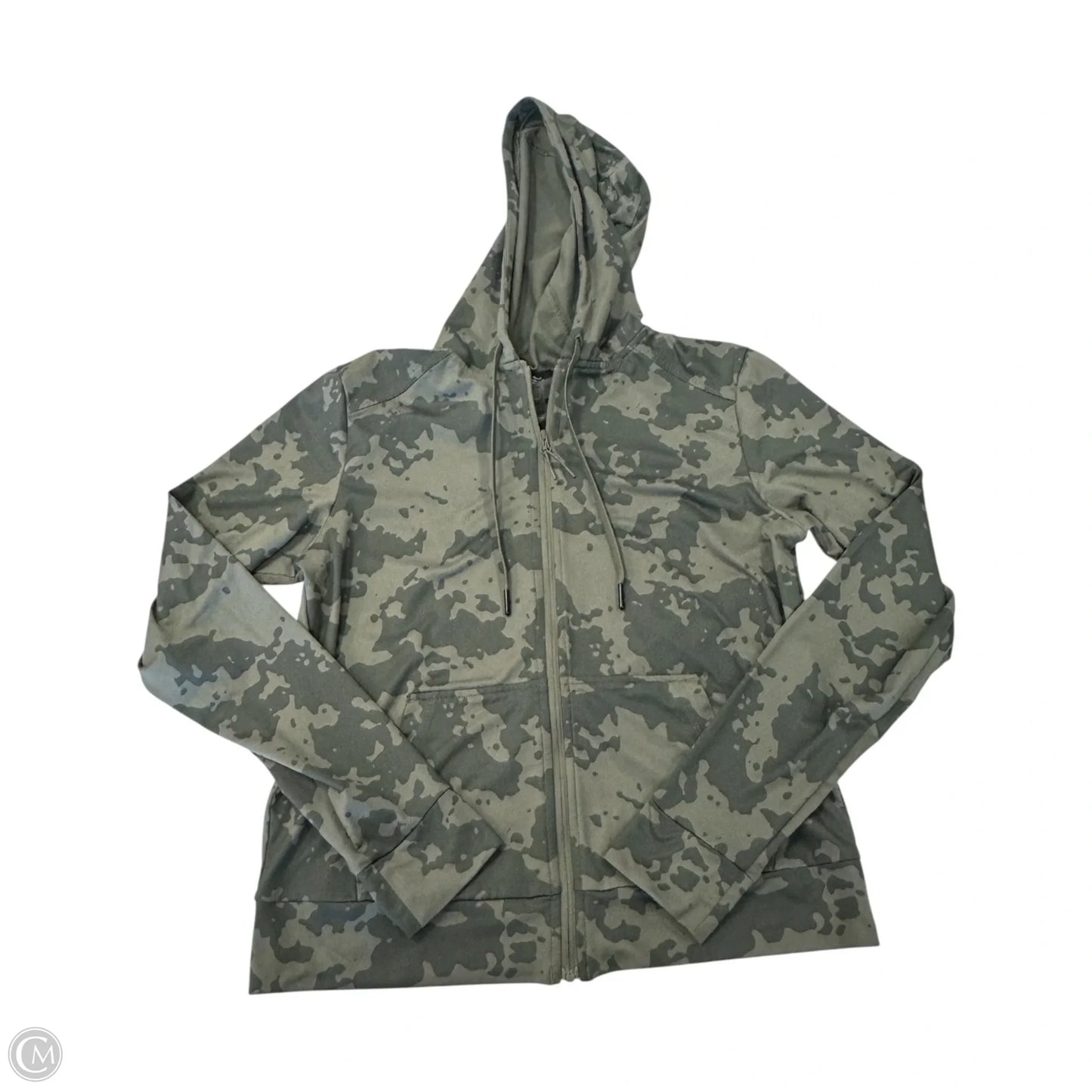 Athletic Jacket By Clothes Mentor In Camouflage Print, Size: Xs