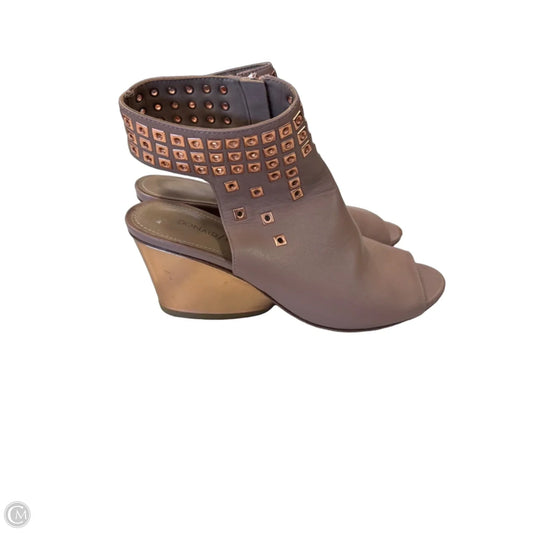 Boots Ankle Heels By Donald Pliner In Pink, Size: 7