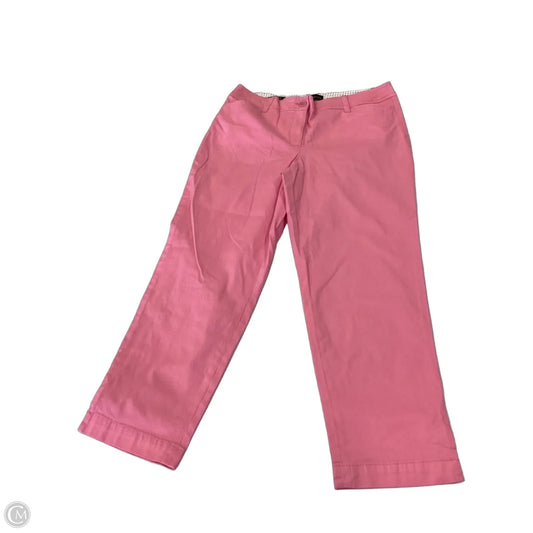 Pants Cropped By Talbots In Pink, Size: 8