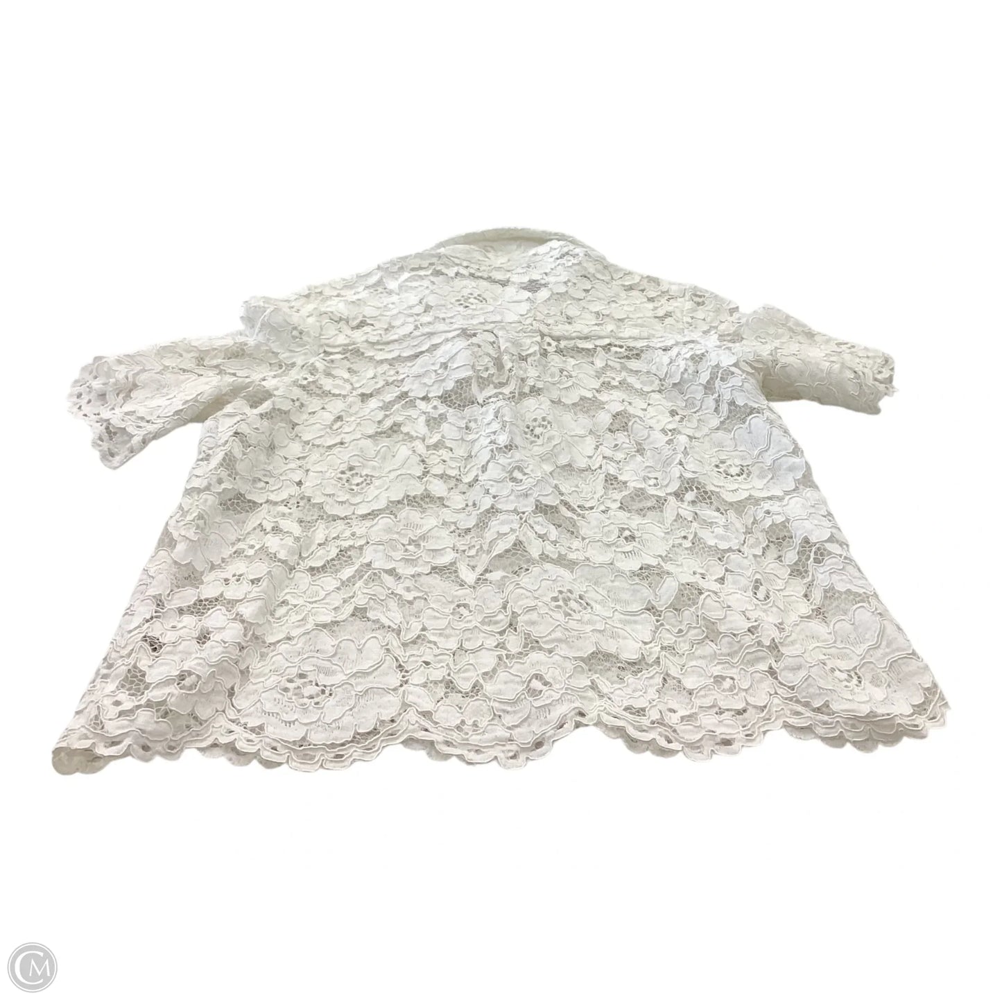 Top Short Sleeve By Endless Rose In White, Size: M