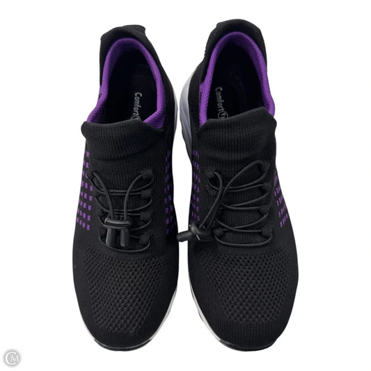 Shoes Sneakers By Clothes Mentor In Black & Purple, Size: 10