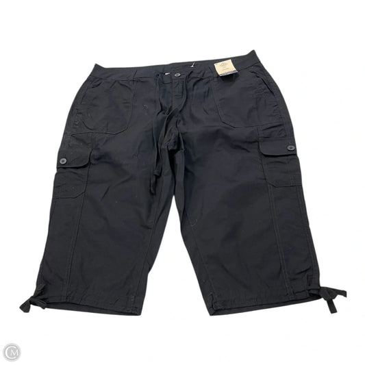 Capris By St Johns Bay In Black, Size: 18