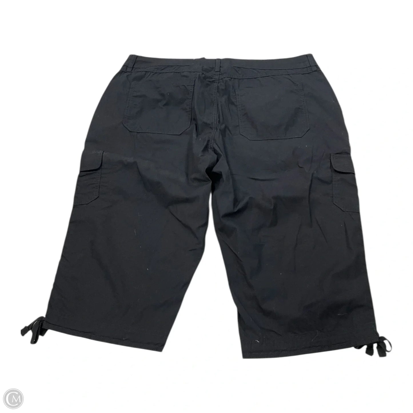 Capris By St Johns Bay In Black, Size: 18