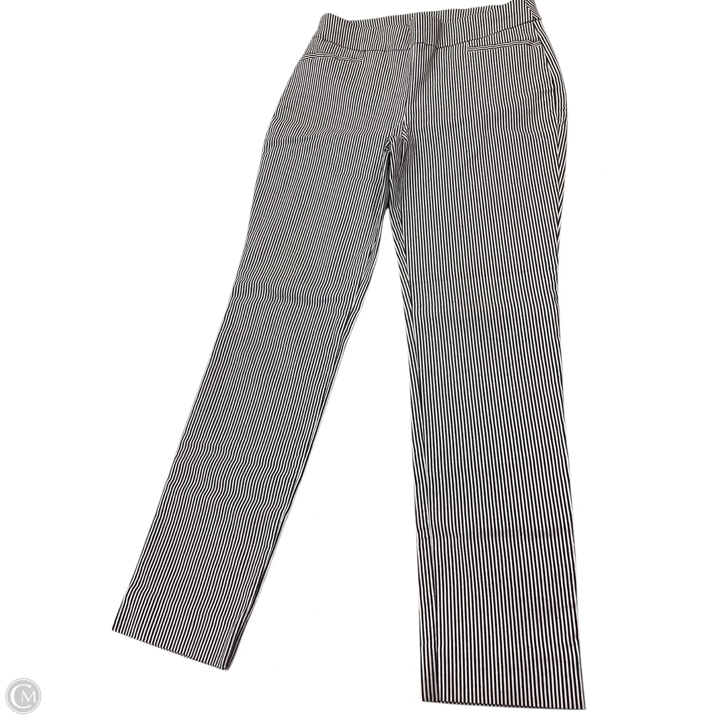 Pants Other By Chicos In Striped Pattern, Size: 0