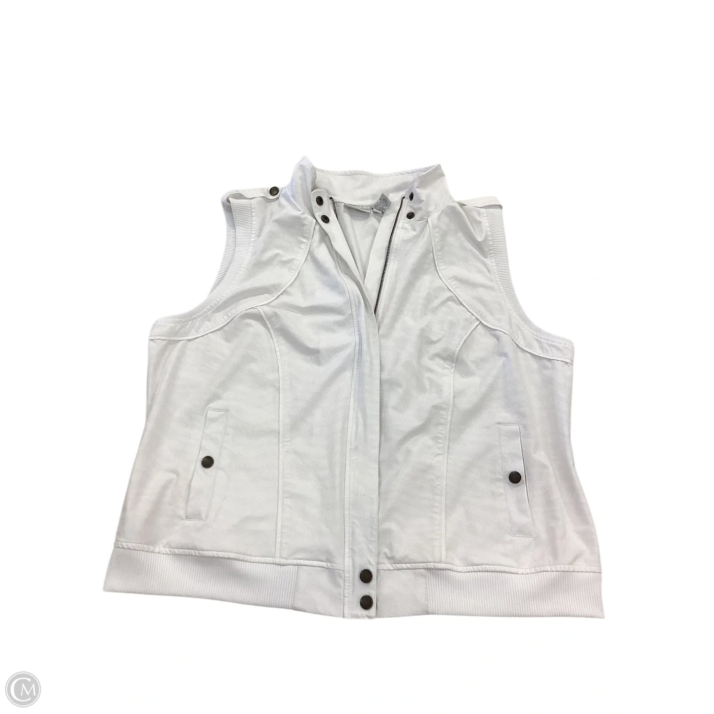Vest Other By Chicos In White, Size: Xl