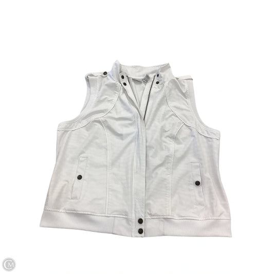 Vest Other By Chicos In White, Size: Xl