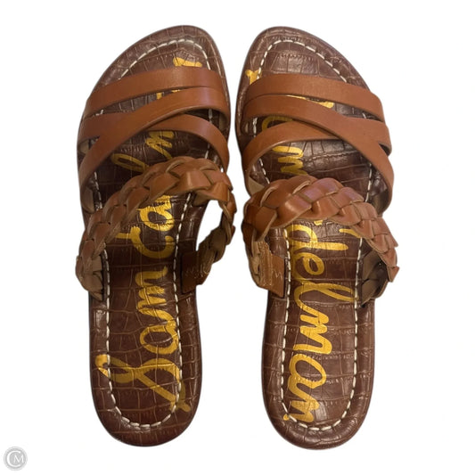Sandals Flats By Sam Edelman In Tan, Size: 6.5