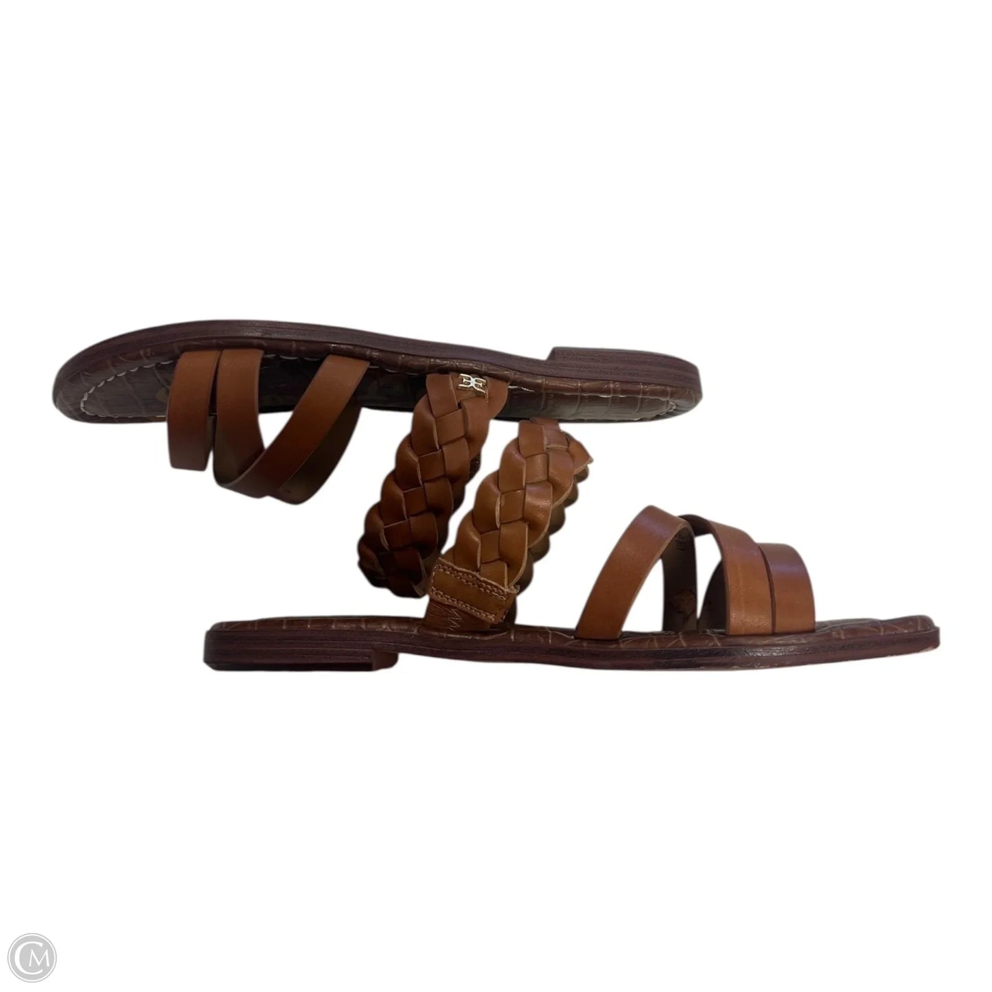 Sandals Flats By Sam Edelman In Tan, Size: 6.5