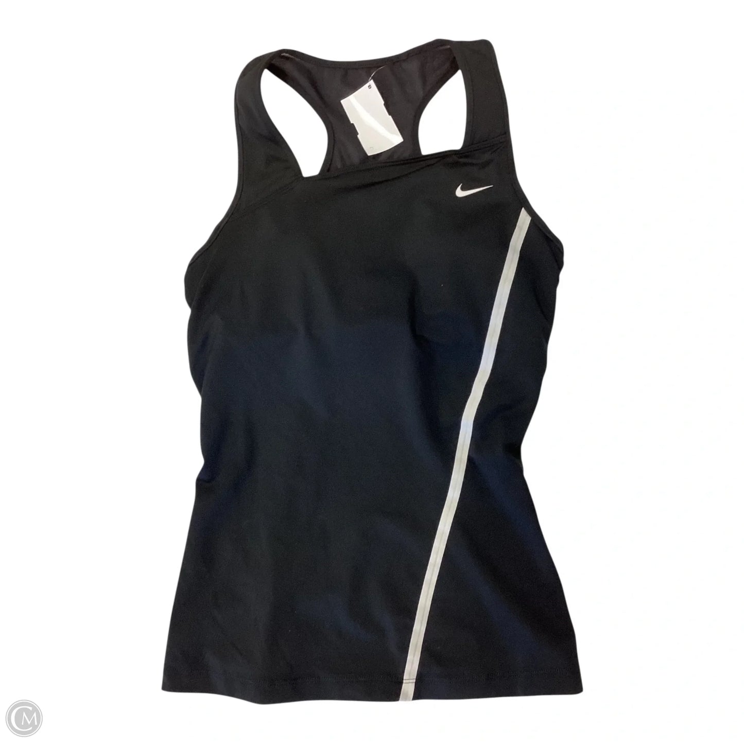 Athletic Tank Top By Nike Apparel In Black, Size: S